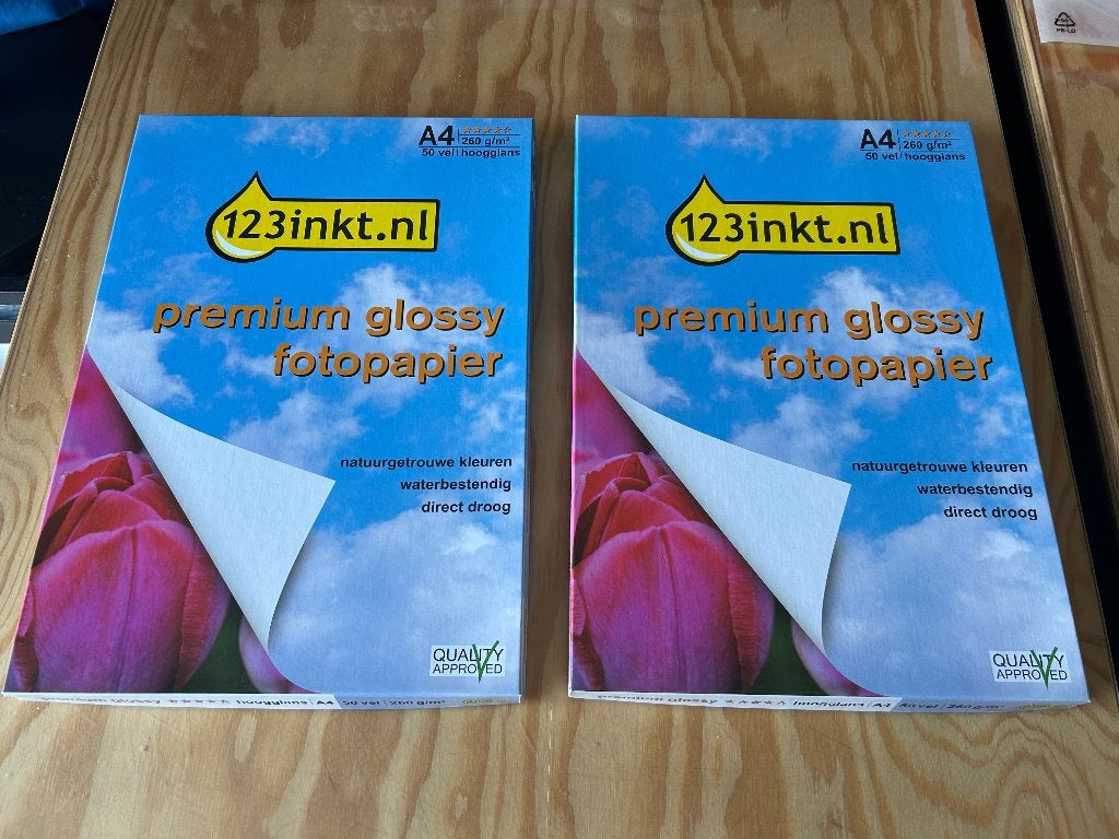 Premium glossy fotopapier (100 vellen), Audio, Tv en Foto, Fotografie | Fotopapier, A4, Nieuw, Glanzend, Ophalen of Verzenden