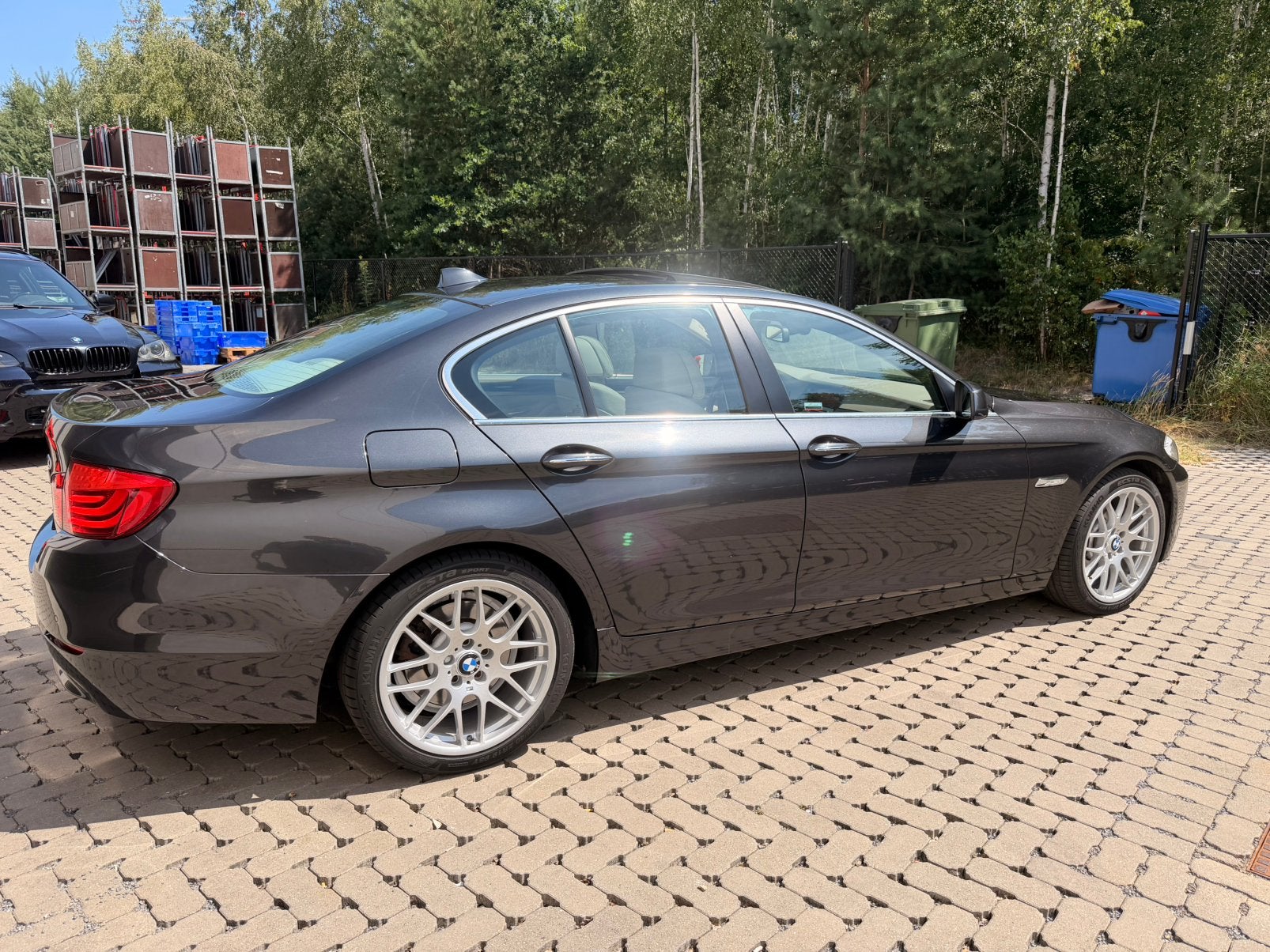 BMW 520D executieve + 1J Garantie, Auto's, Automaat, Beige, 4 cilinders, Bruin