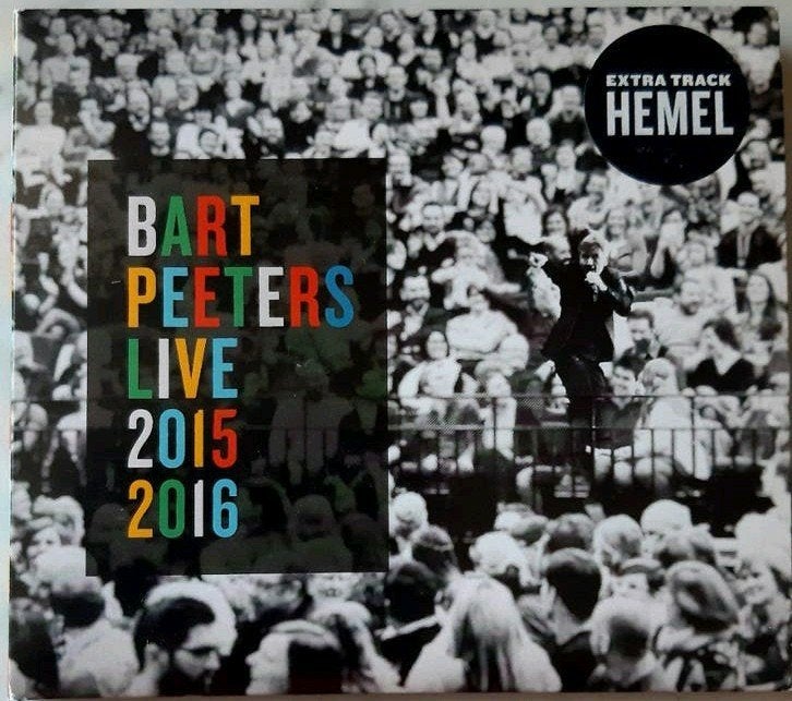 CD BART PEETERS,  LIVE 2015-2016, Cd's en Dvd's, Ophalen of Verzenden, Zo goed als nieuw