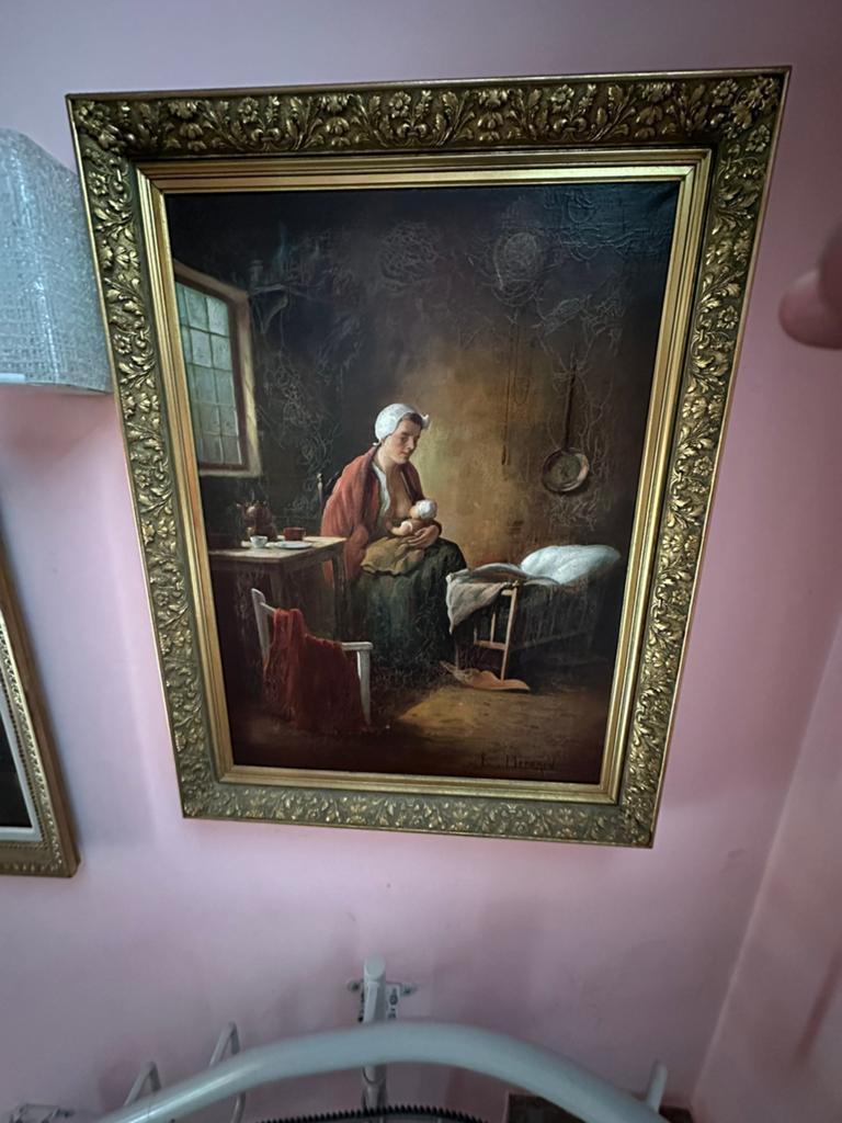 Schilderij, Antiek en Kunst, Kunst | Schilderijen | Klassiek, Ophalen