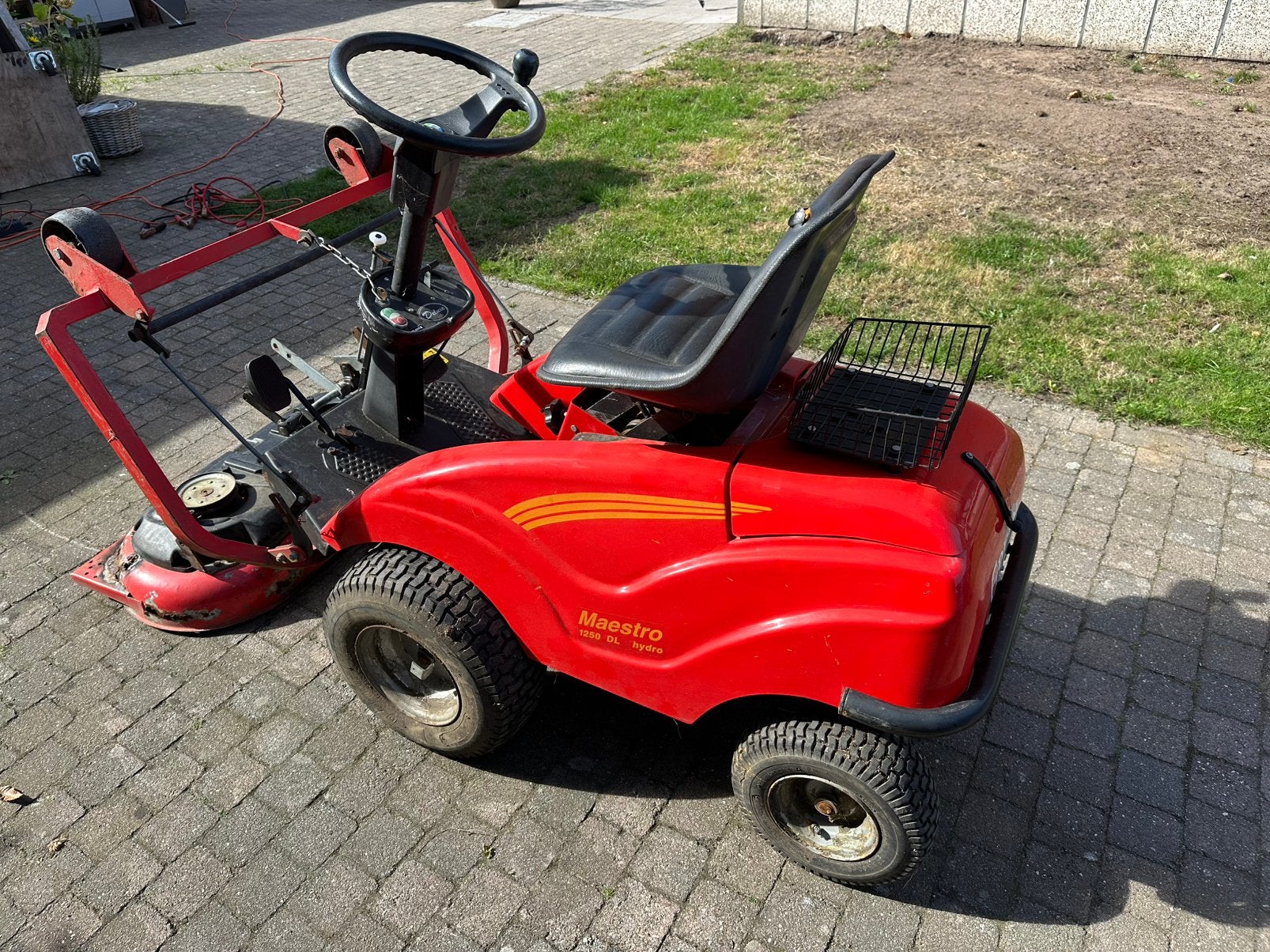 Zitmaaier vermoedelijk met starter problemen., Ophalen, Gebruikt