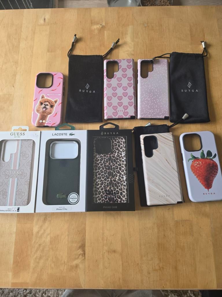 Étuis divers pour Samsung et iPhone, Enlèvement ou Envoi
