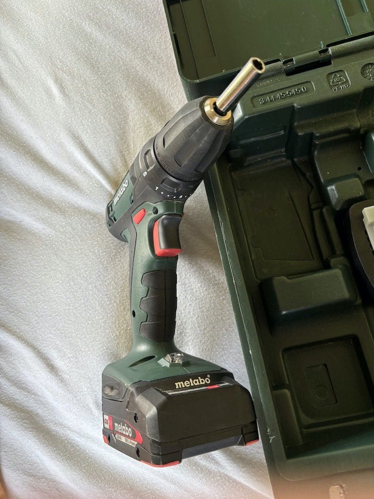 Visseuse Metabo BS 18 set, Bricolage & Construction, Enlèvement, Utilisé, Autres types, Vitesse variable