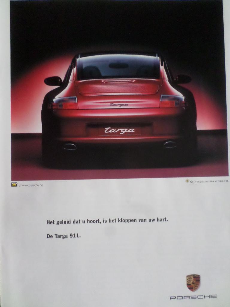 Publicité Porsche 911 1, Enlèvement ou Envoi, Porsche