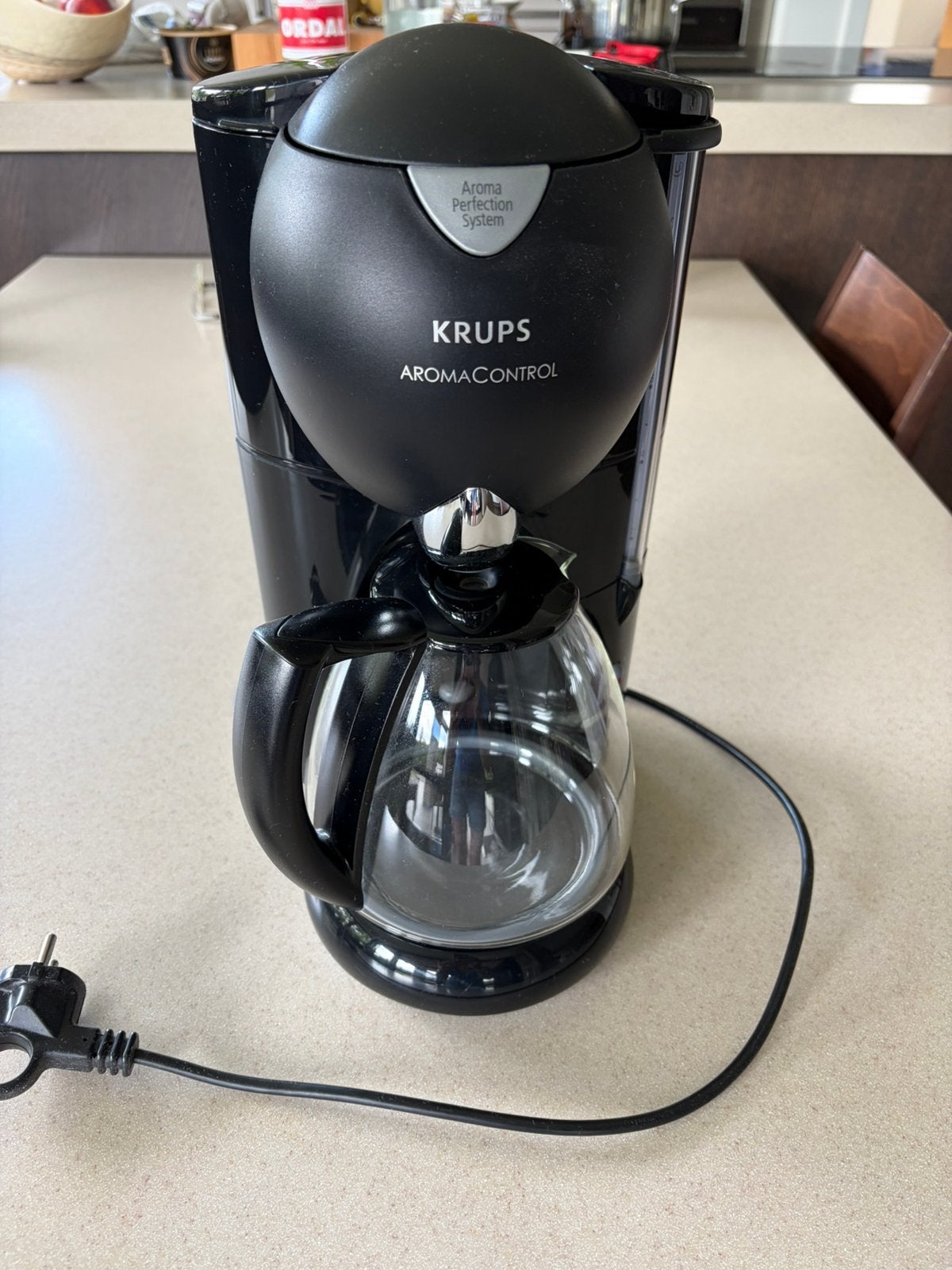 Koffiezetapparaat Krups Aromacontrol, Elektronische apparatuur, Koffiezetapparaten, Koffiemachine, Gemalen koffie, Ophalen of Verzenden