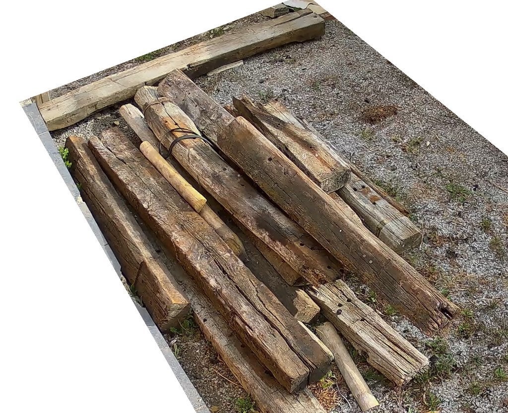 Billes de chemin de fer, Enlèvement, Utilisé