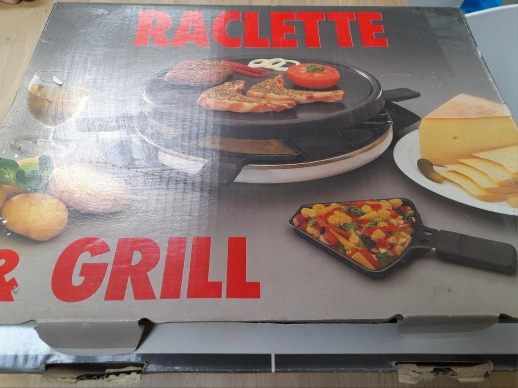 Gourmet raclette grill plaat, Elektronische apparatuur, Ophalen