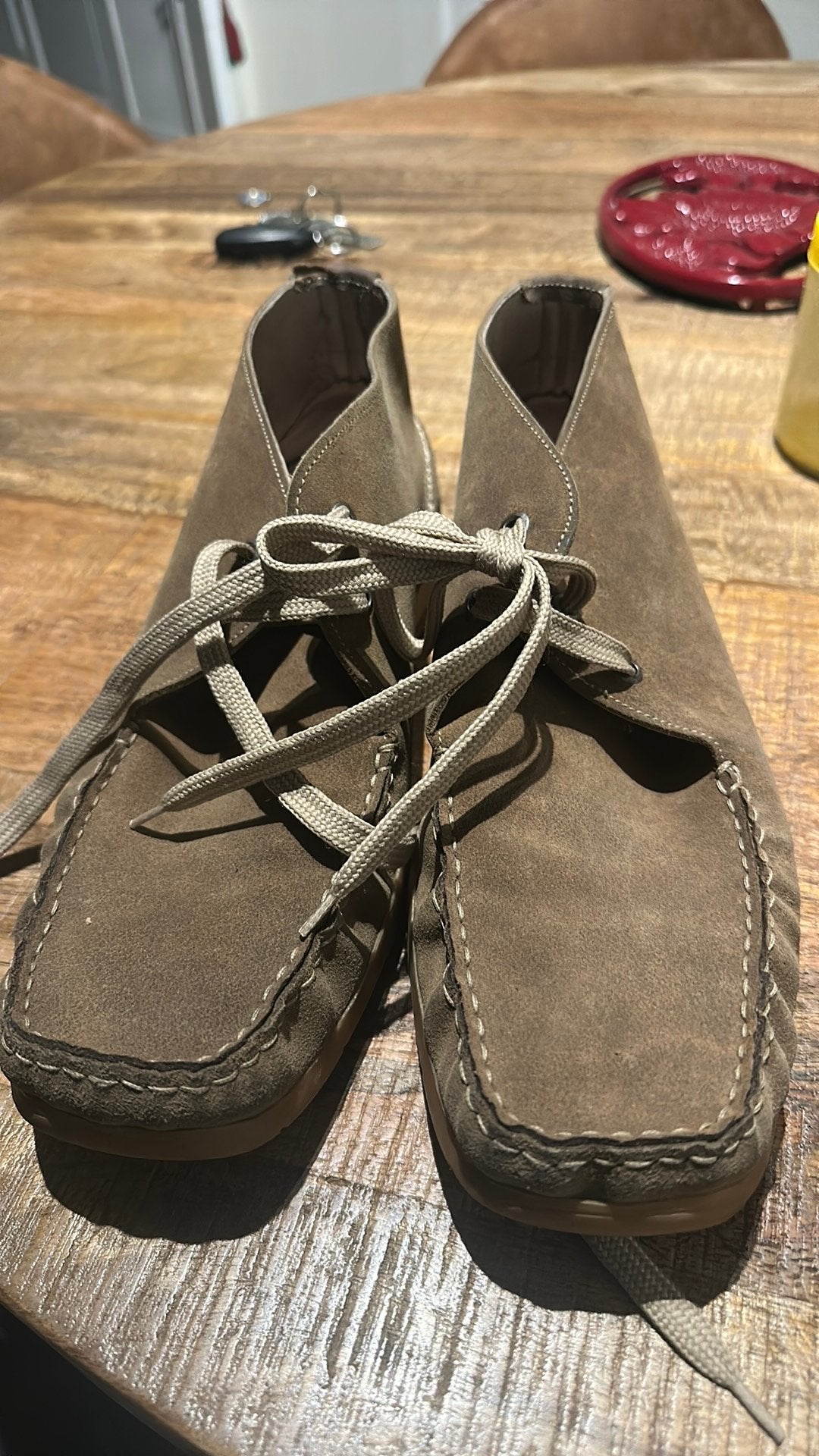 Gant mocassins boots suède maat 43, Bottes, Enlèvement ou Envoi, Comme neuf, Brun