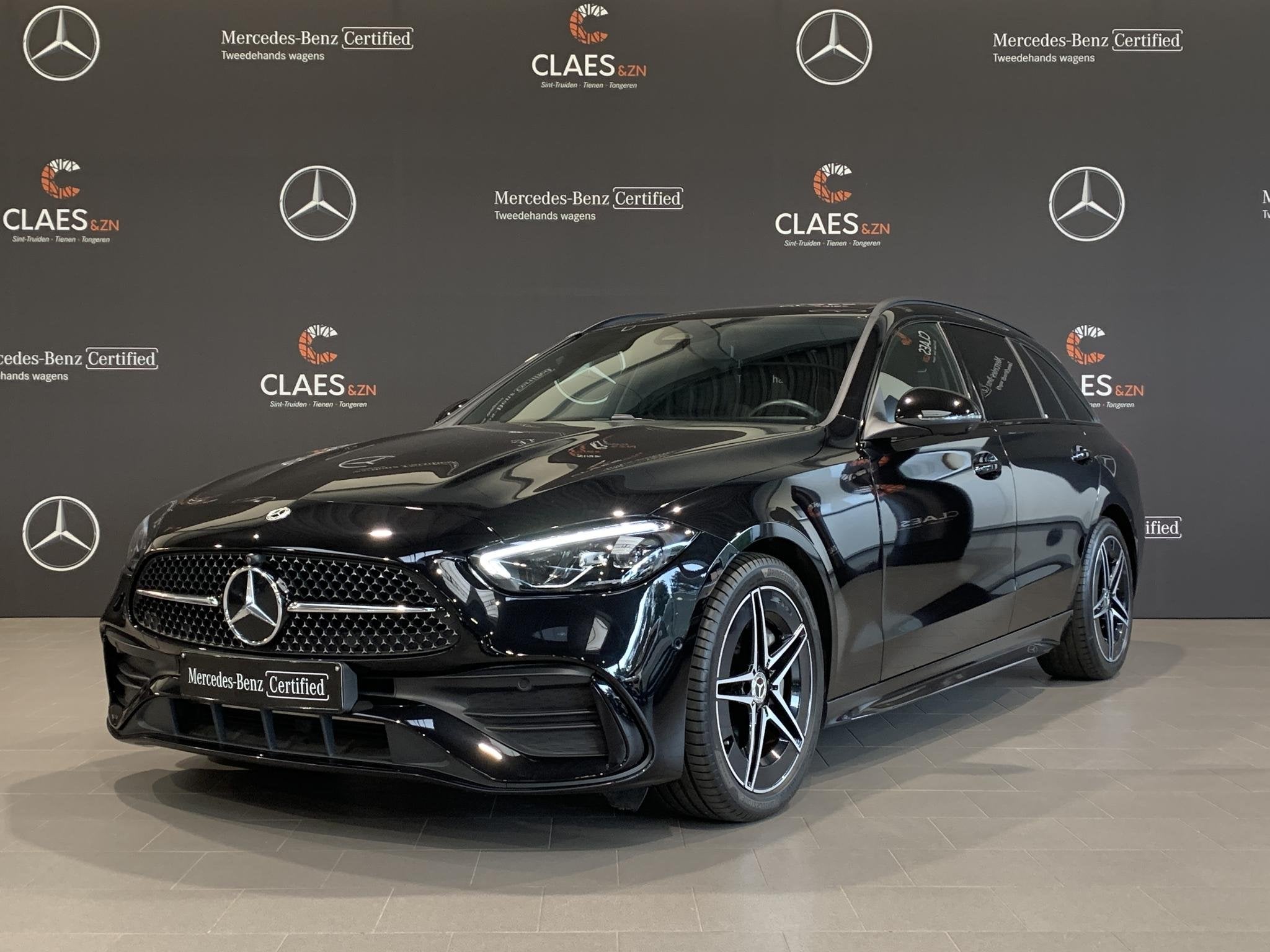 Mercedes-Benz C-klasse Break 180 AMG Line - DOS 8290, Automaat, Zwart, 4 cilinders, Zwart