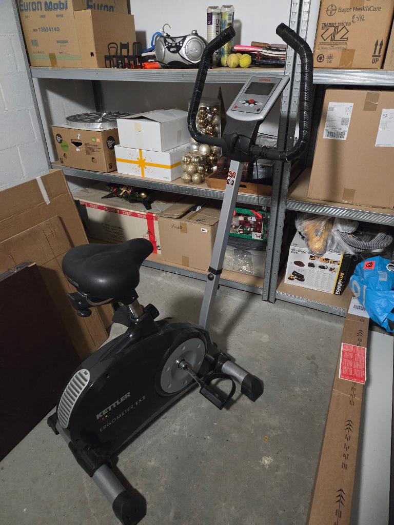 Hometrainer Kettler, Enlèvement, Utilisé, Métal, Vélo d'appartement
