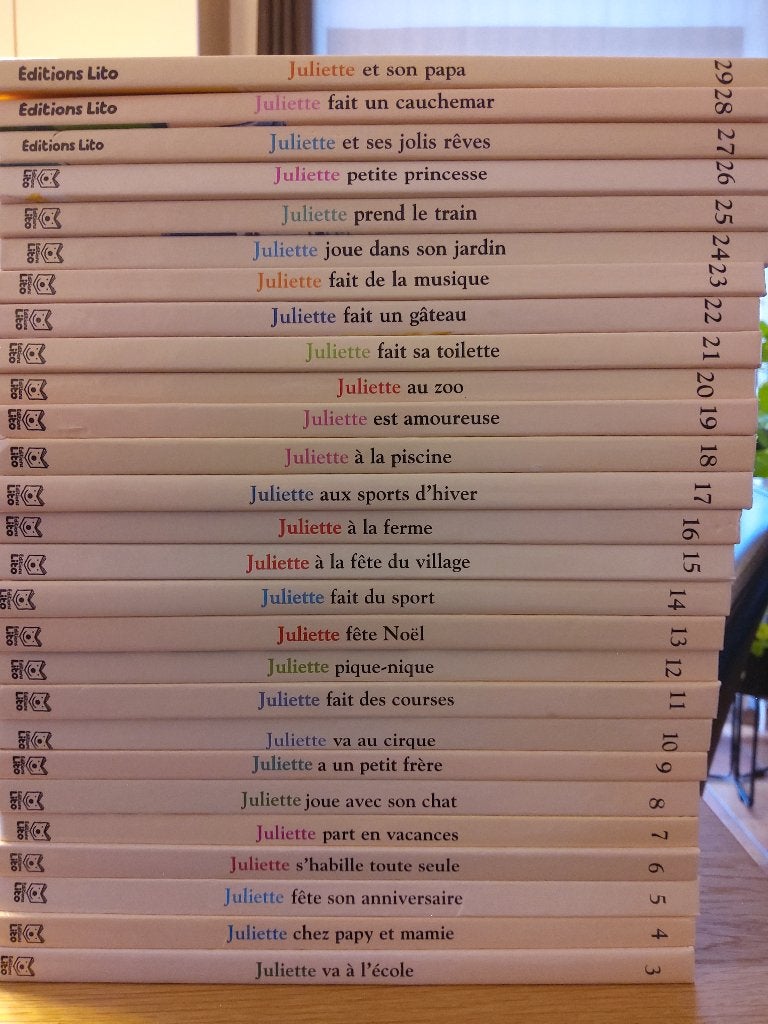 Collection Juliette (dès 3 ans), Enlèvement ou Envoi, Fiction général, Utilisé, 4 ans