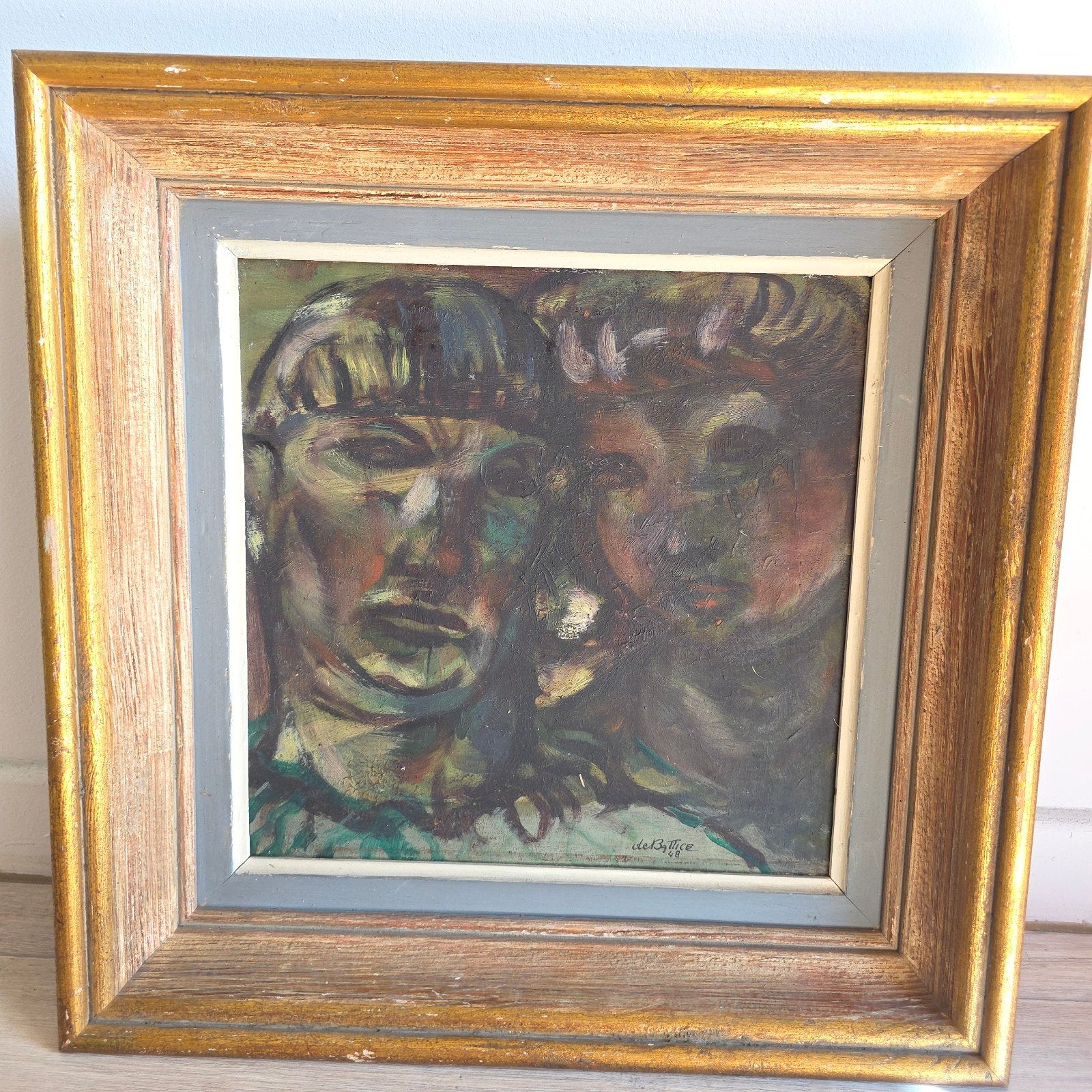 Peinture Jean deBattice, Antiquités & Art, Enlèvement ou Envoi