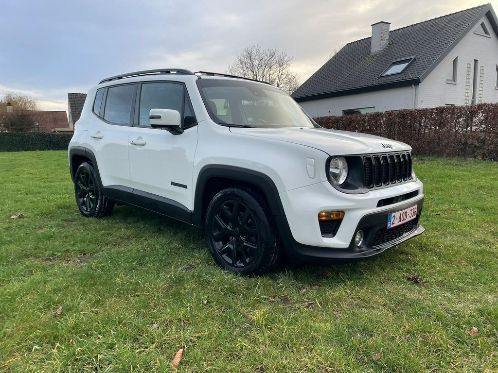 Jeep Renegade // reeds gekeurd voor verkoop // full option, Auto's, Bestelwagens en Lichte vracht, 4 cilinders, Wit, 5 zetels