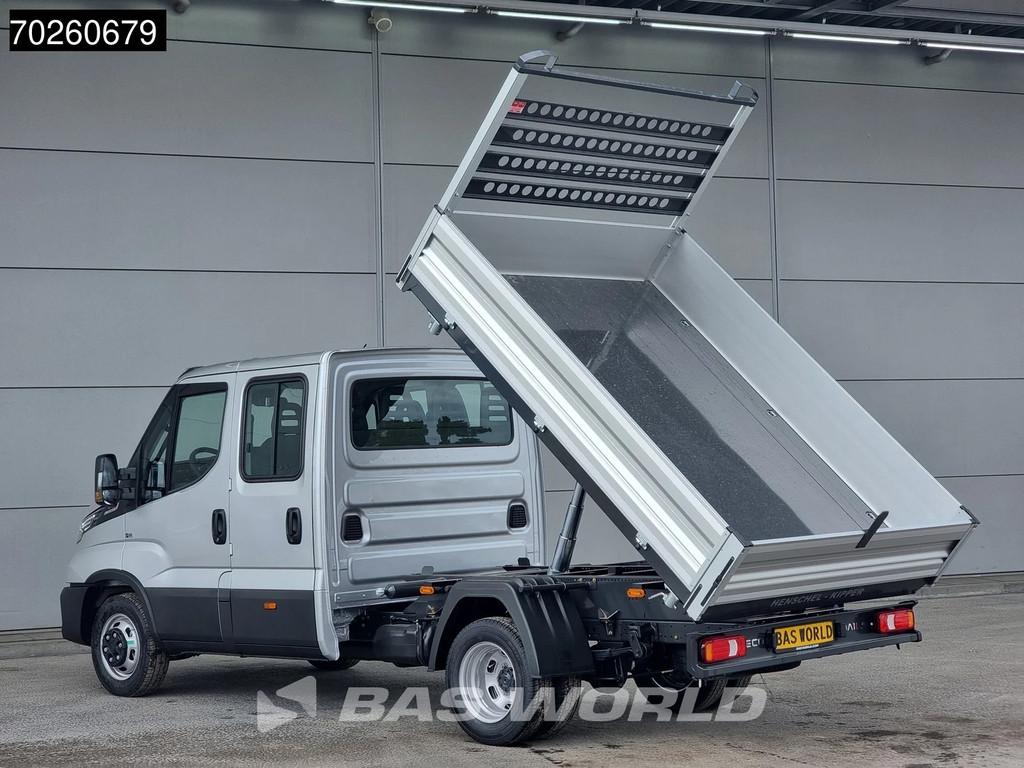 Iveco Daily 35C21 Kipper 3 zijdige Dubbel Cabine 3.0L 210PK, Auto's, Stof, 4 cilinders, Iveco, 7 zetels