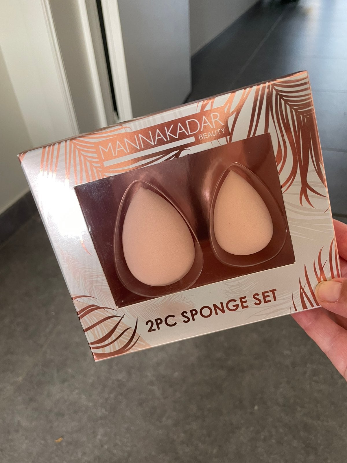 Manna Kadar Beauty 2pc Sponge Set, Handtassen en Accessoires, Uiterlijk | Cosmetica en Make-up, Ophalen, Nieuw, Make-up