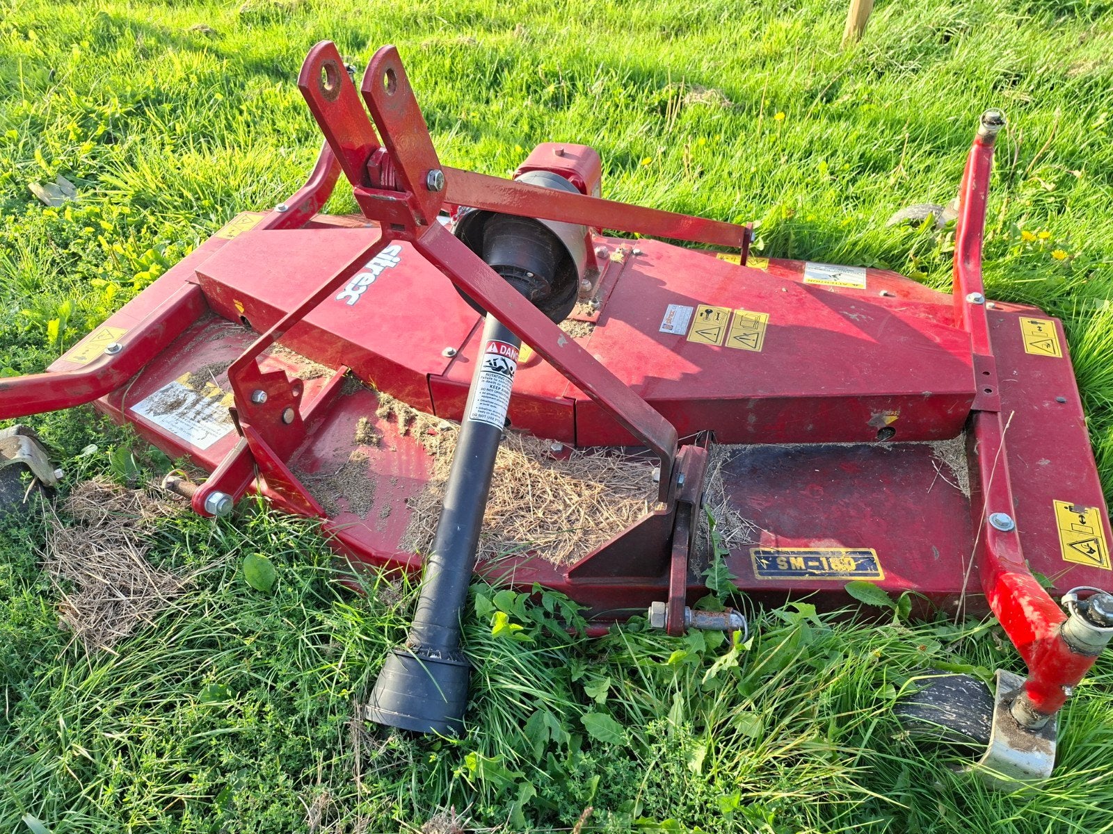 cirkelmaaier 1m80 en klepelmaaier 2m, Cirkelmaaier, Ophalen of Verzenden