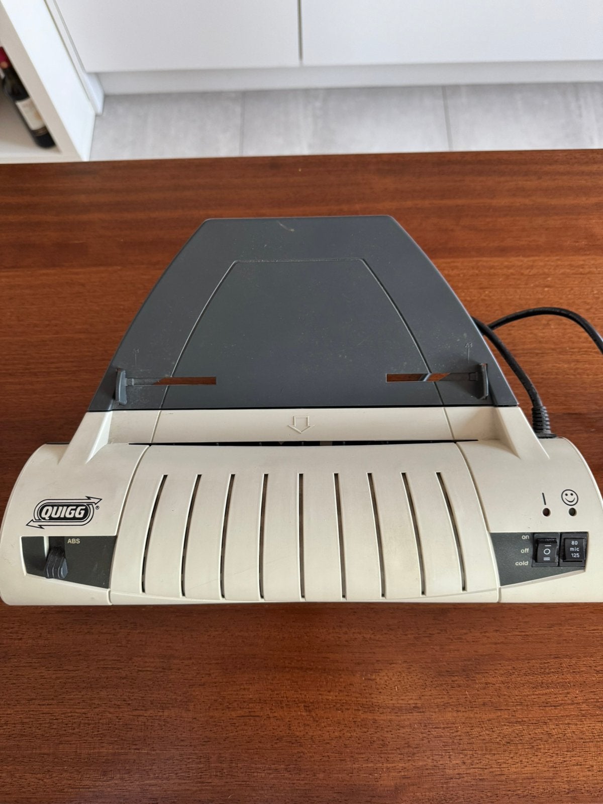 Quigg Laminator KL300, Ophalen