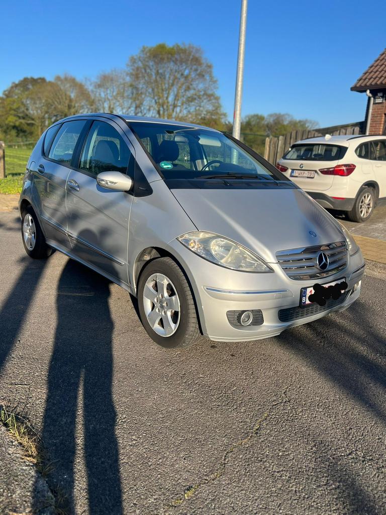 Mercedes A klasse 170 Benzine Automaat, Auto's, Automaat, Stof, Zwart, Elektrische ramen