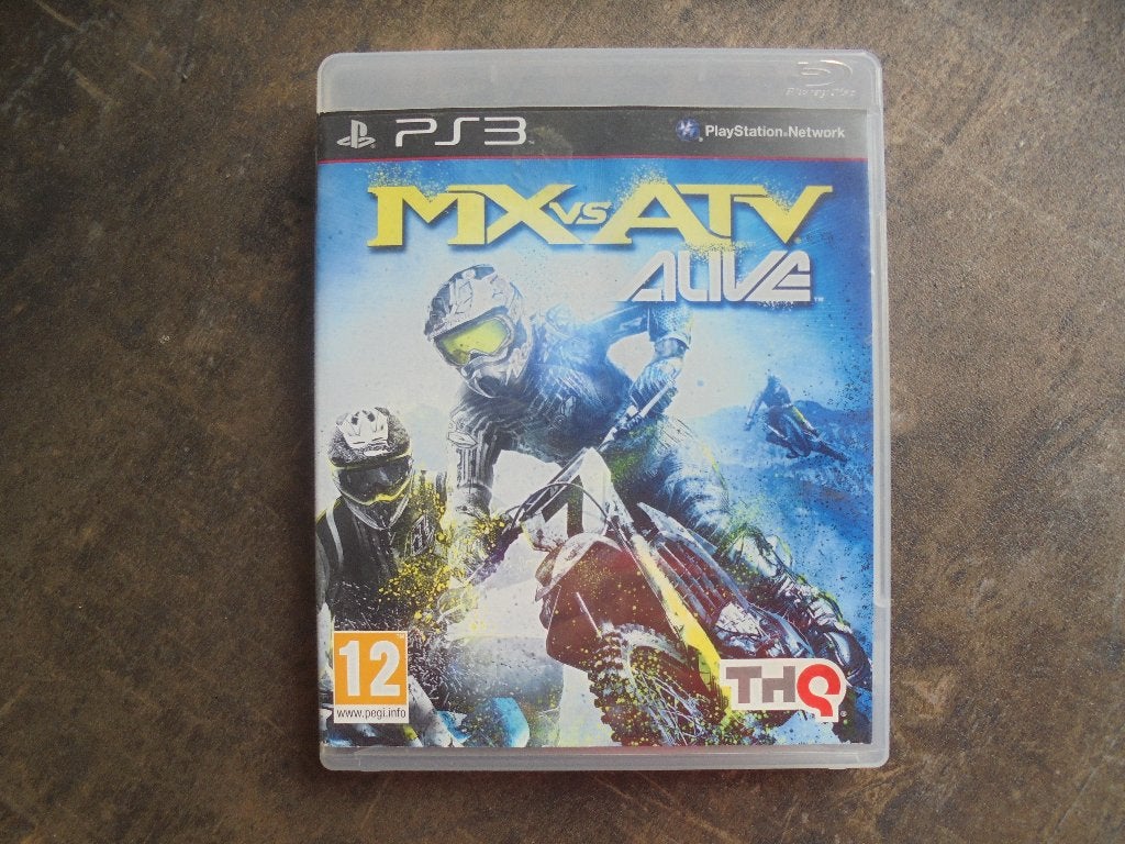 MX VS ATV Alive voor PS3 (zie foto's), Games en Spelcomputers, Games | Sony PlayStation 3, Gebruikt, Racen en Vliegen, 2 spelers