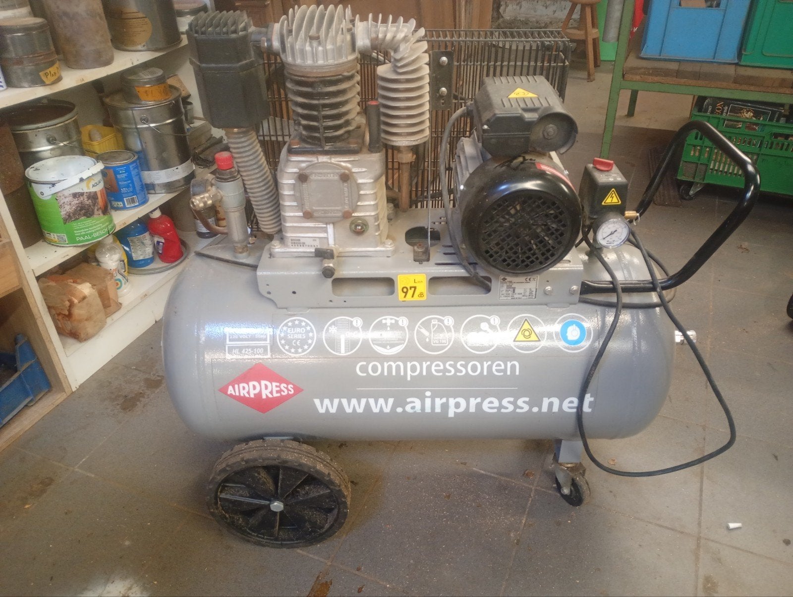 Compressor, Doe-het-zelf en Bouw, Ophalen
