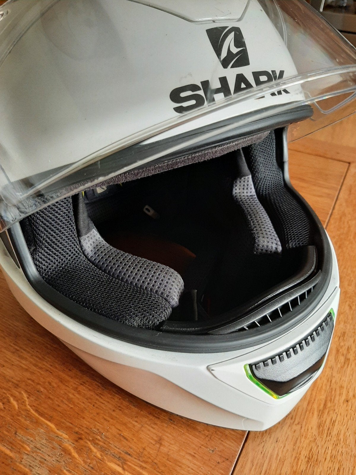 motorhelm shark, Motoren, Ophalen, Shark