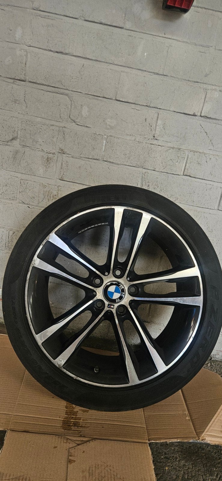 Ensemble de 4 jantes BMW 18 d'origine avec pneus., Neuf, Pneu(s), Enlèvement, Autre