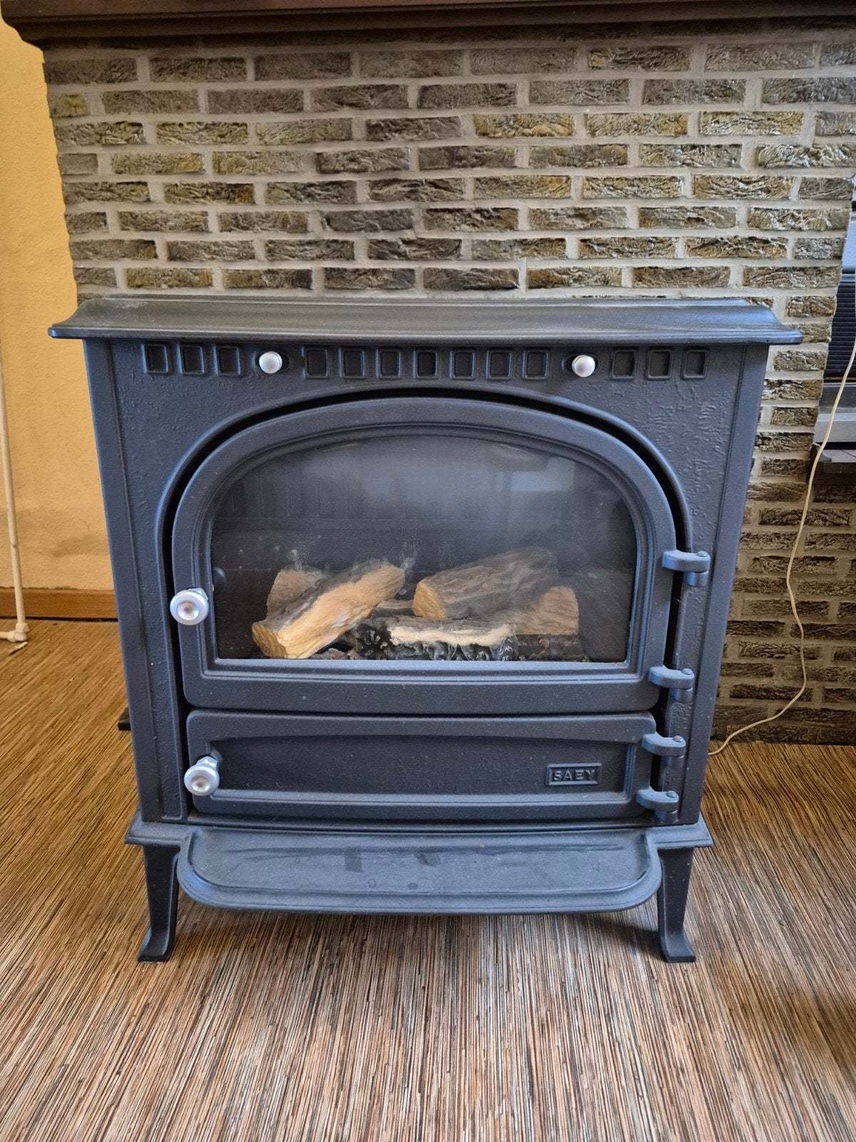 Saey 92 gaskachel in goede staat, Huis en Inrichting, Kachels, Ophalen, Gas, Zo goed als nieuw, Vrijstaand