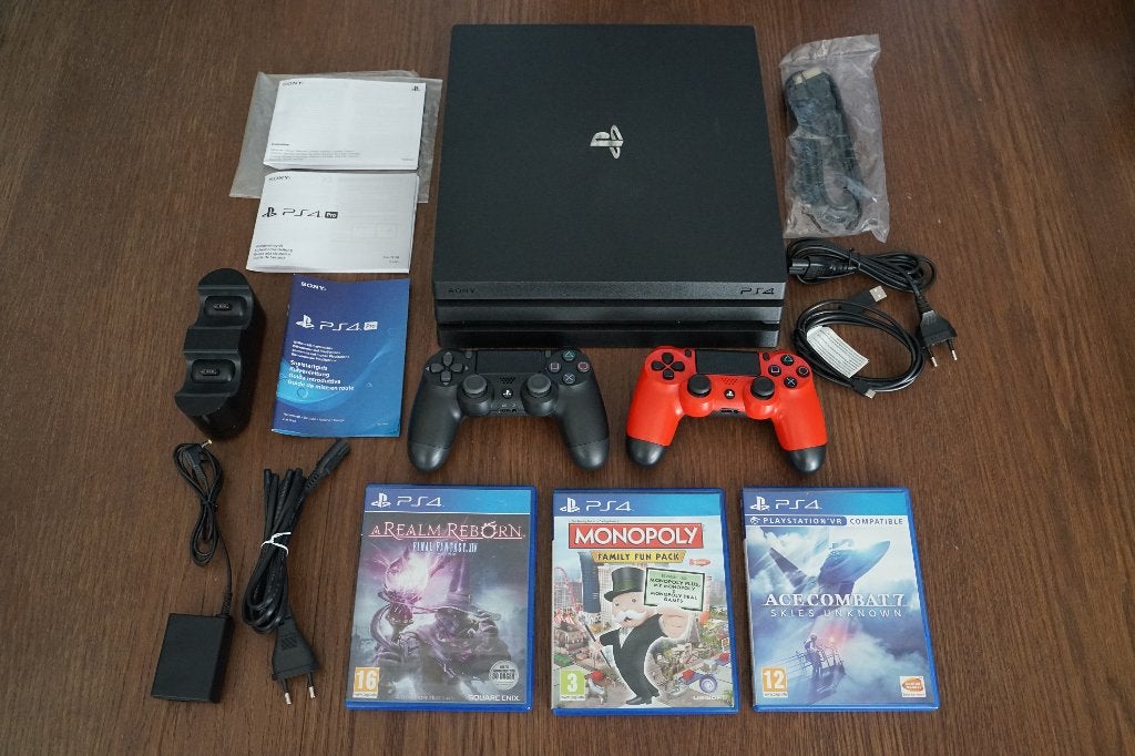 PS4 – CUH-7216B Pro Jet Black 1TB, Consoles de jeu & Jeux vidéo, Consoles de jeu | Sony PlayStation 4, Enlèvement ou Envoi, Avec jeux