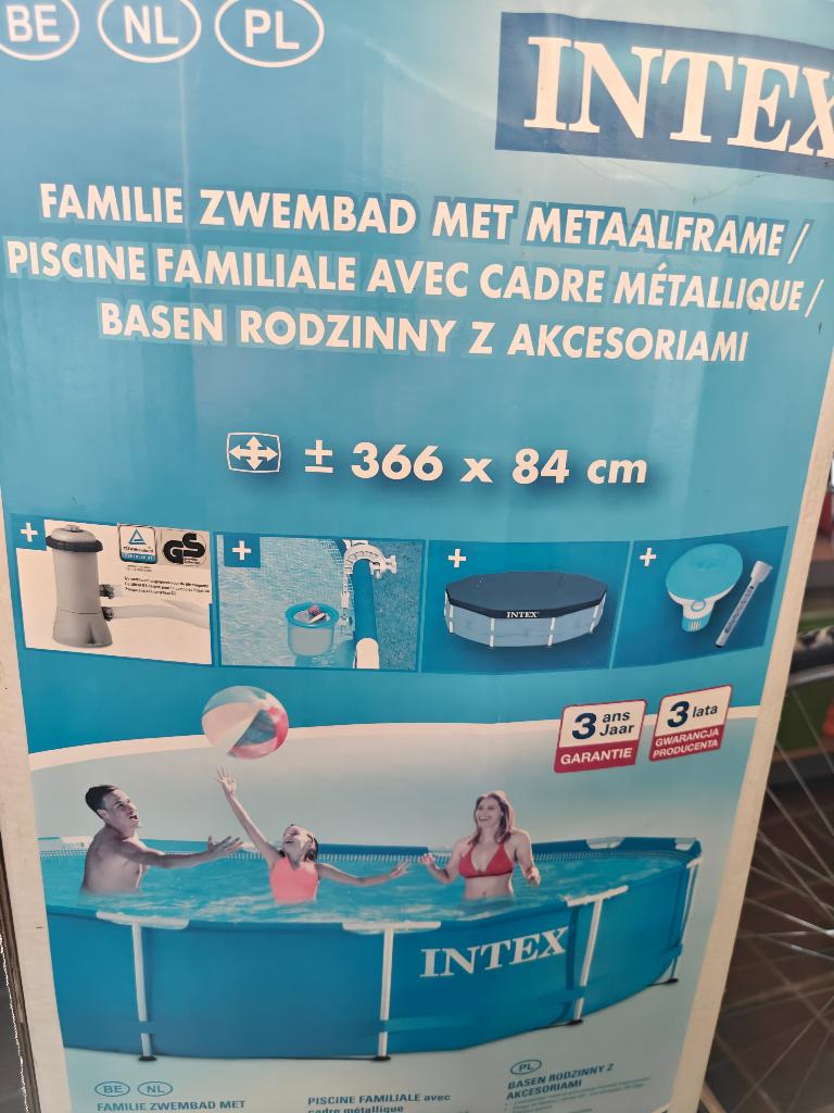 Zwembad Intex, Ophalen, Gebruikt, 80 tot 120 cm, Rond