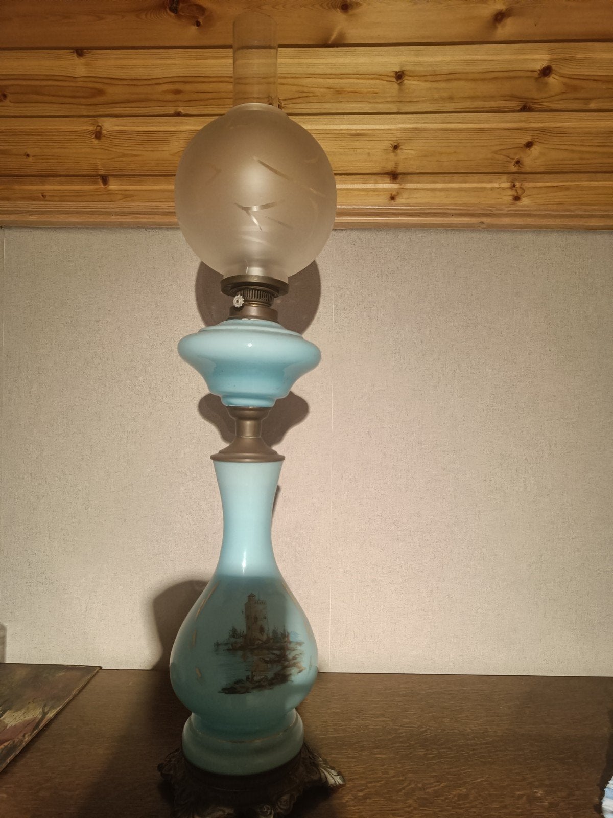 Oude Lamp, Antiek en Kunst, Antiek | Verlichting, Ophalen
