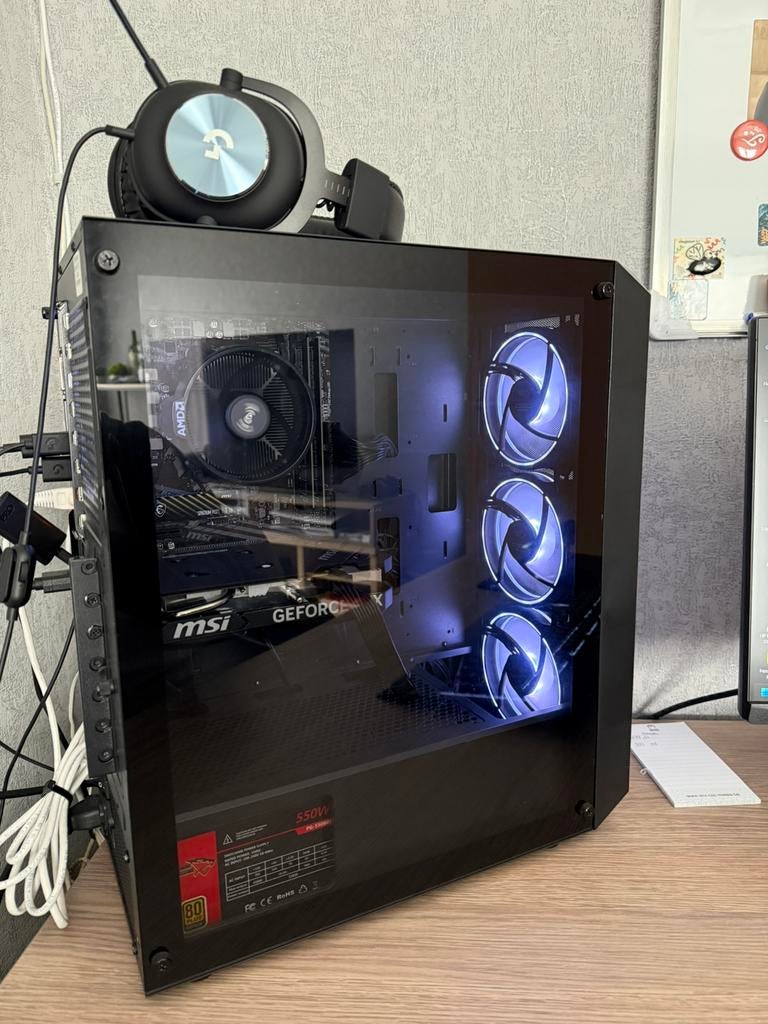 Gaming Desktop, Computers en Software, Desktop Pc's, Ophalen, Zo goed als nieuw, Gaming, SSD