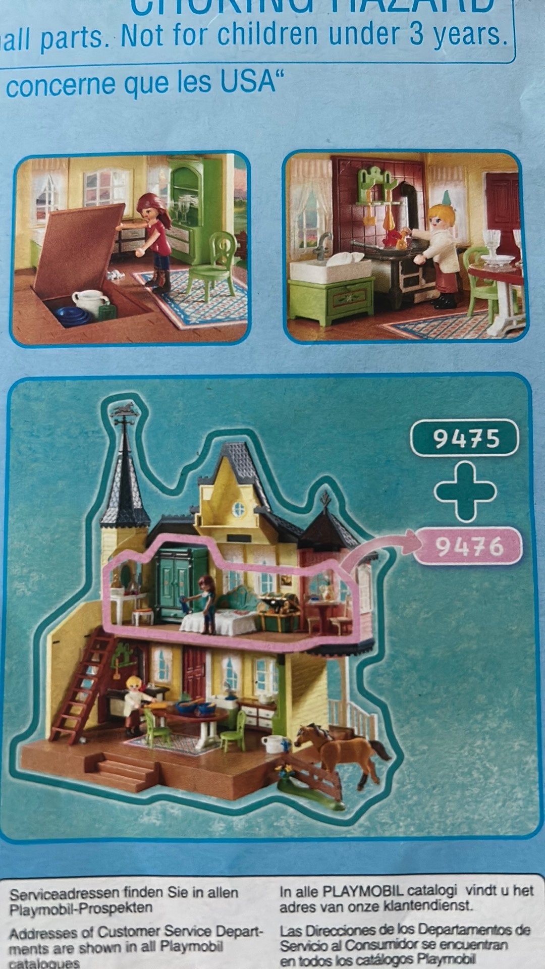 Playmobil  Spirit 9475 – Lucky’s huis + slaapkamer, Kinderen en Baby's, Ophalen, Zo goed als nieuw