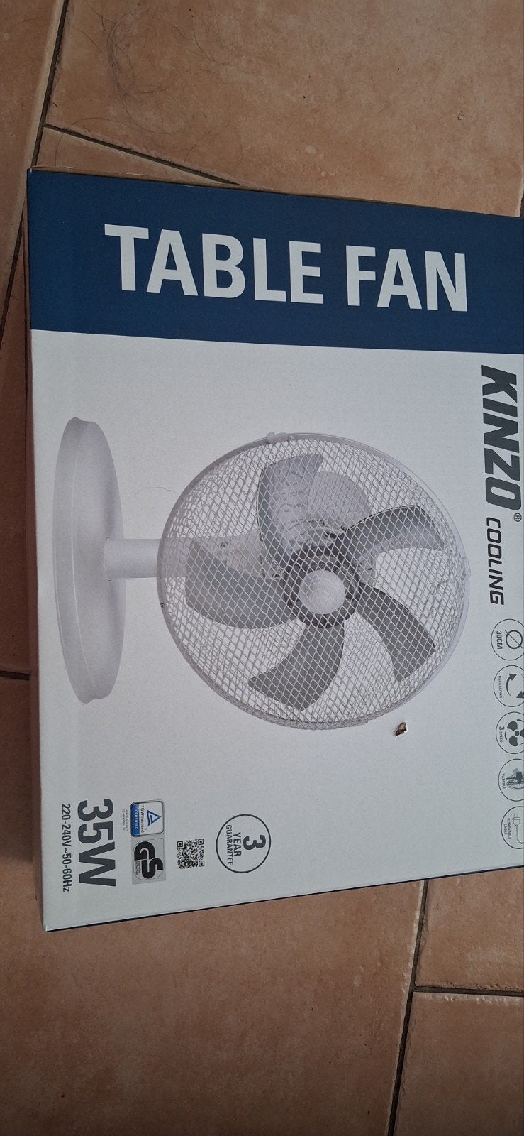 ventilateur neuf, Electroménager, Enlèvement ou Envoi, Neuf, Ventilateur de table