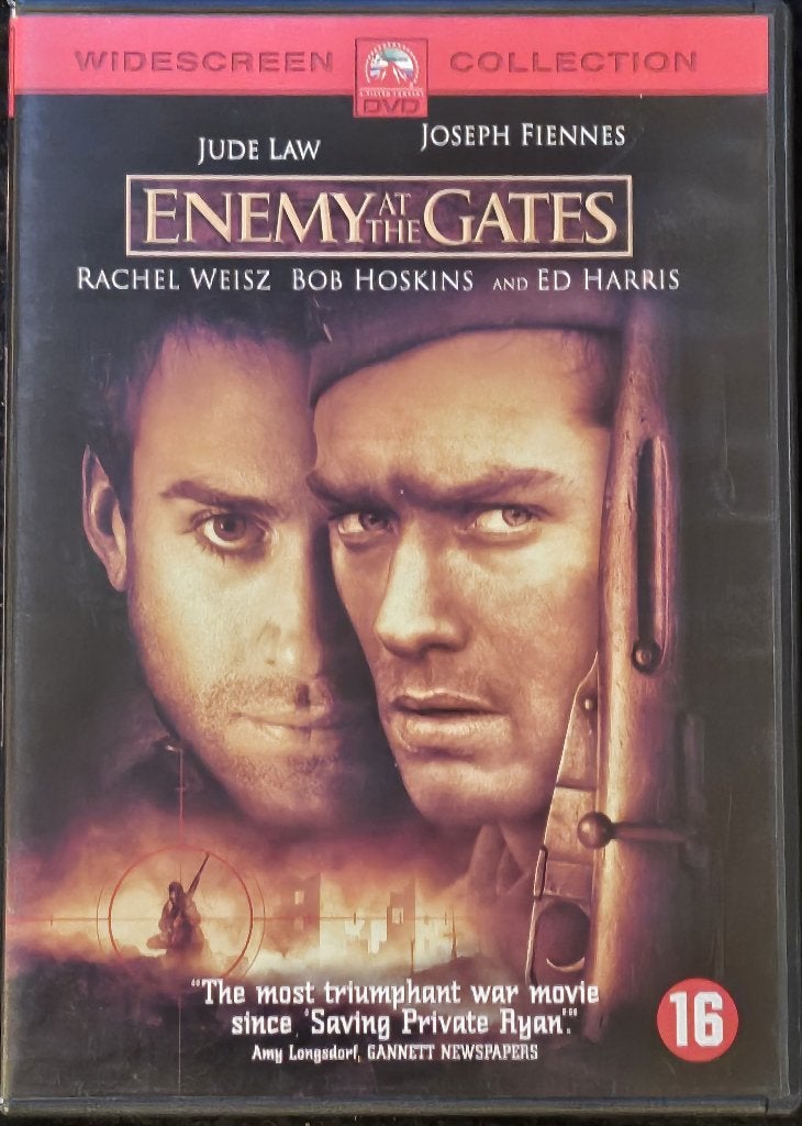 Enemy at the Gates (2001), Cd's en Dvd's, Dvd's | Drama, Ophalen of Verzenden, Zo goed als nieuw