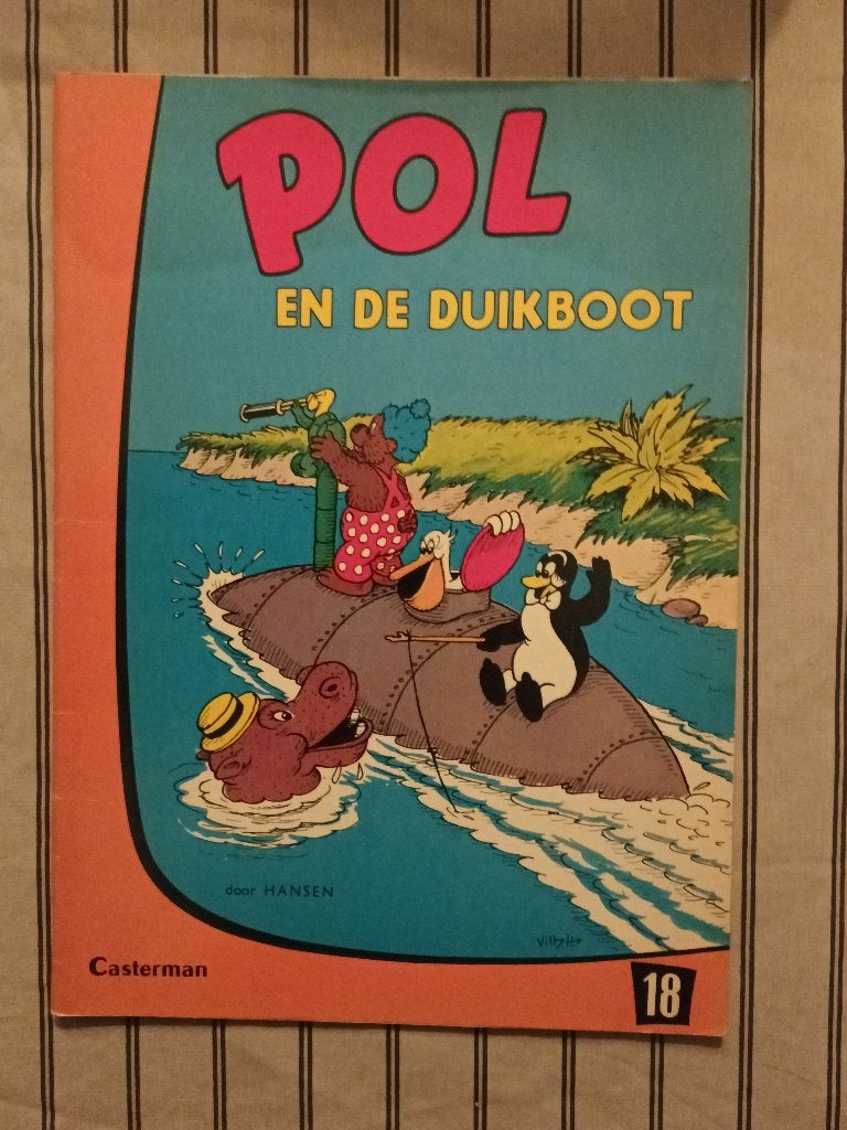 Pol 18: en de duikboot, Boeken, Stripverhalen, Eén stripboek, Ophalen of Verzenden, Zo goed als nieuw