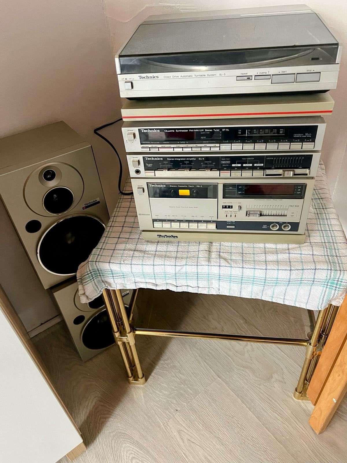 Chaîne hi-fi technics, Enlèvement, Comme neuf