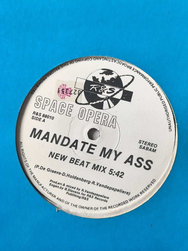 New Beat: space opera - mandate my ass, Cd's en Dvd's, Ophalen