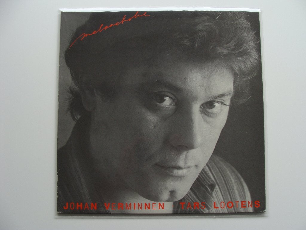 Johan Verminnen, Tars Lootens – Melancholie (1984), CD & DVD, Enlèvement ou Envoi, Pop, Housse de protection extérieure, LP
