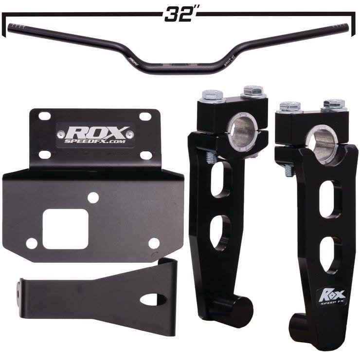 ROX stuurkit Yamaha Grizzly Kodiak 700 +2019 handverwarming, Enlèvement, Utilisé