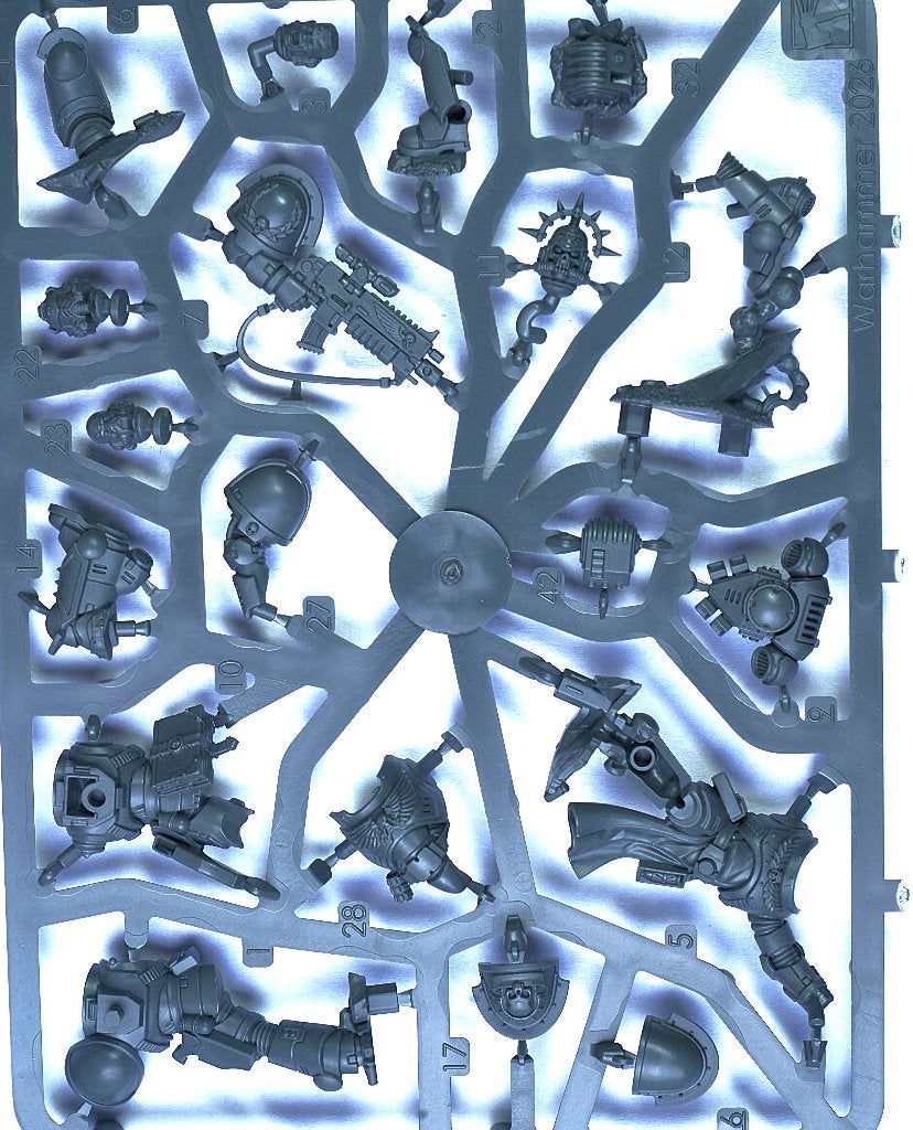Warhammer 40K Chaplain with Jump Pack —19,95€— Armageddon, Hobby en Vrije tijd, Ophalen of Verzenden, Nieuw, Warhammer 40000, Figuurtje(s)