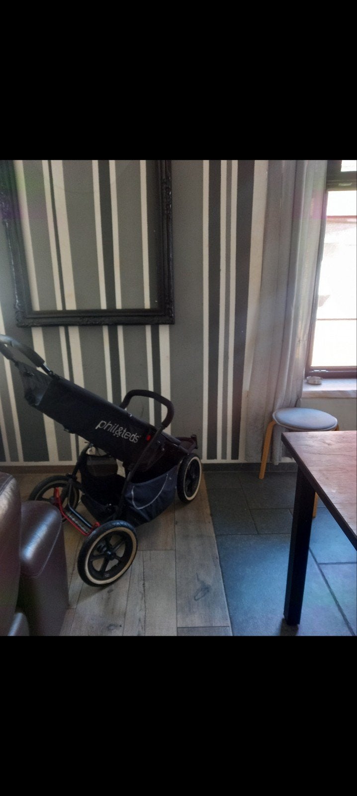 kinderwagen Phil & ted, Kinderen en Baby's, Kinderwagens en Combinaties, Gebruikt, Luchtbanden, Ophalen, Kinderwagen