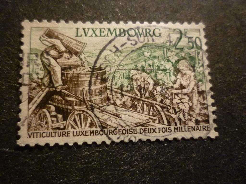 Luxemburg/Luxembourg 1958 Mi 594(o) Gestempeld/Oblitéré, Envoi, Luxembourg