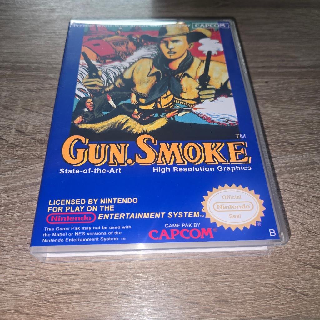 Gun.Smoke NES Game Case, Consoles de jeu & Jeux vidéo, Jeux | Nintendo NES, Envoi, Comme neuf