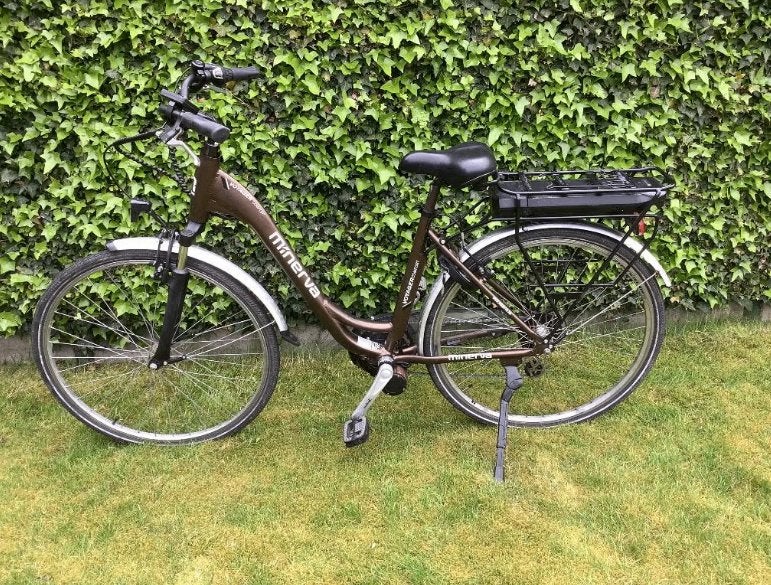 Elektrische fiets merk Minerva, Fietsen en Brommers, Elektrische fietsen, Ophalen, Gebruikt, 51 tot 55 cm, Cube