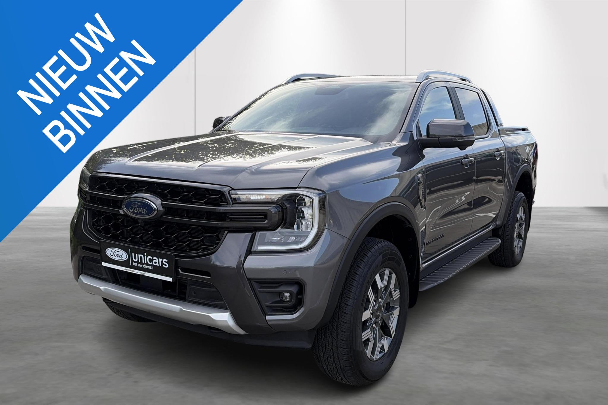 Ford Ranger 2.3i PHEV 207kW Aut. 4x4 Wildtrak, Auto's, Automaat, Stof, Gebruikt, 4 cilinders