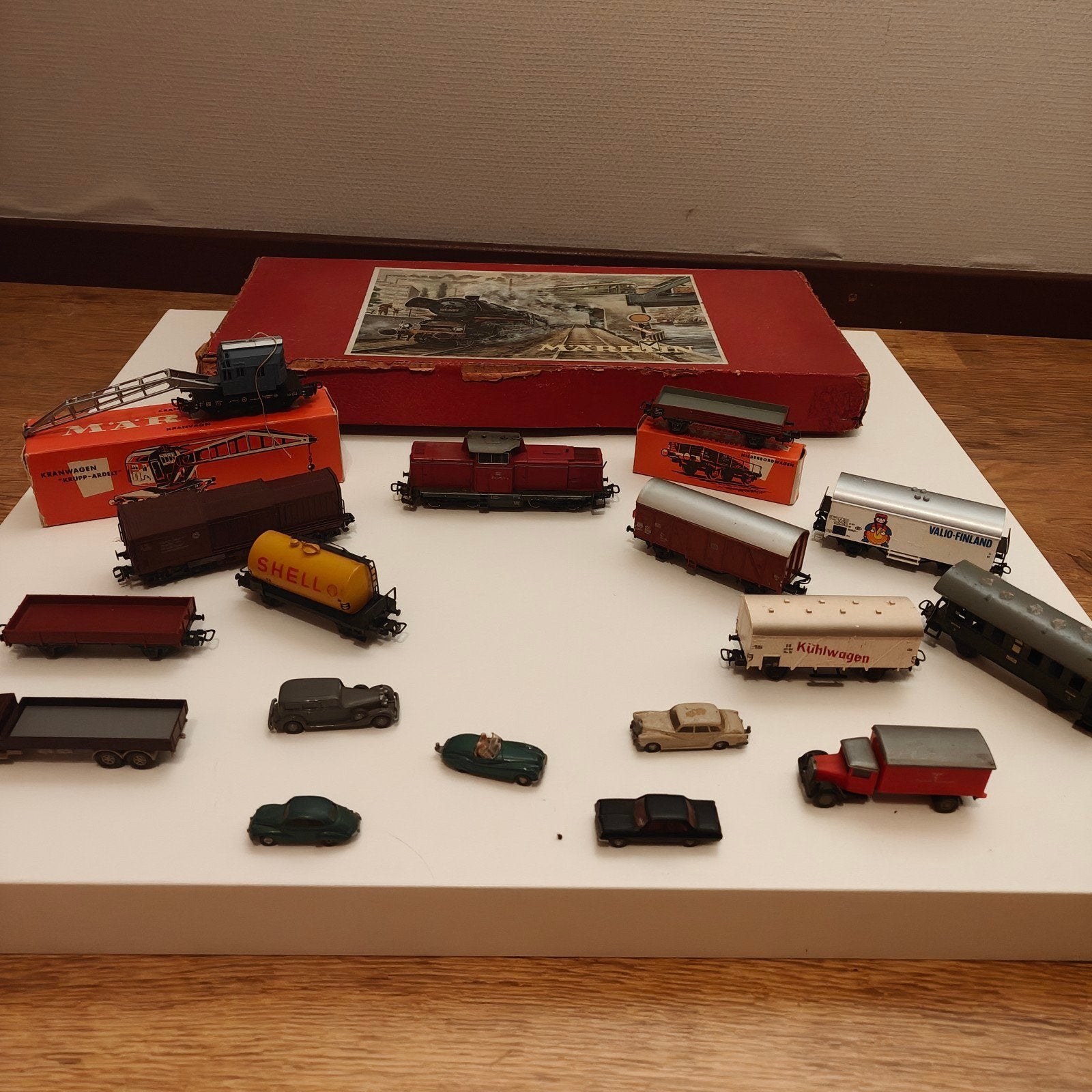 Vintage set Märklin HO, Enlèvement, Set de Trains, Märklin, Courant continu