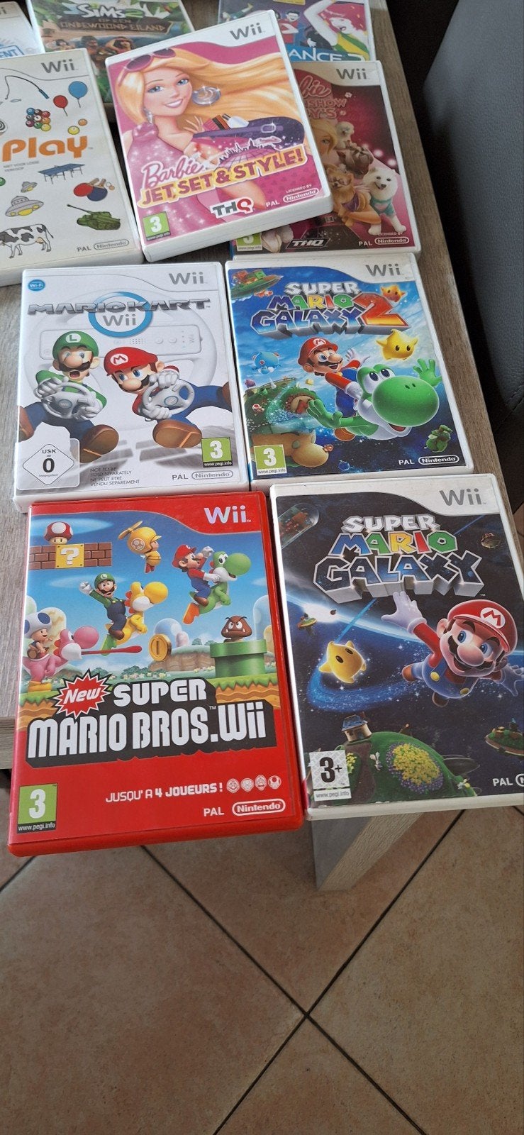 Jeux Nintendo Wii Mario, Consoles de jeu & Jeux vidéo, Enlèvement ou Envoi