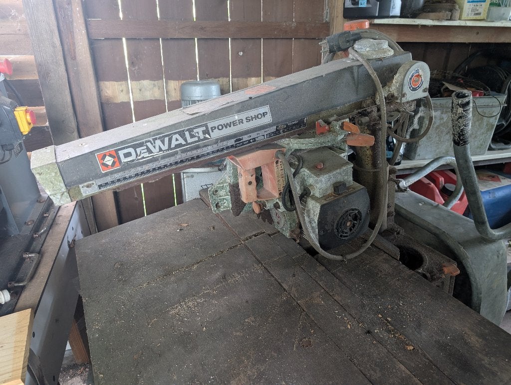 zaagmachine, Ophalen, Gebruikt, 600 tot 1200 watt, DeWalt