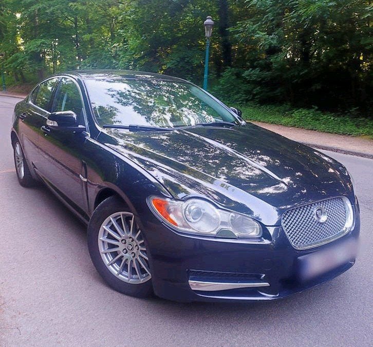 Jaguar XF 2.7 V6 207cv, avec ou sans contrôle technique, Autos, Jaguar, Cuir, Achat, Entretenue par le concessionnaire, Noir