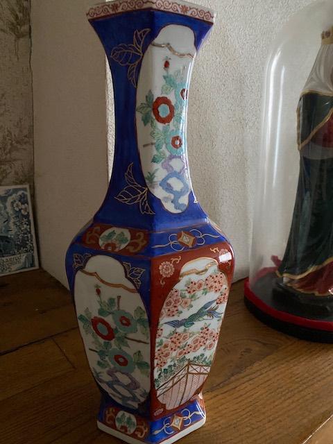 Chinese vaas, Ophalen, Gebruikt, Blauw